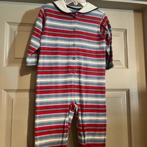 Ralph Lauren Red and Blue Striped Kids 12-18 month